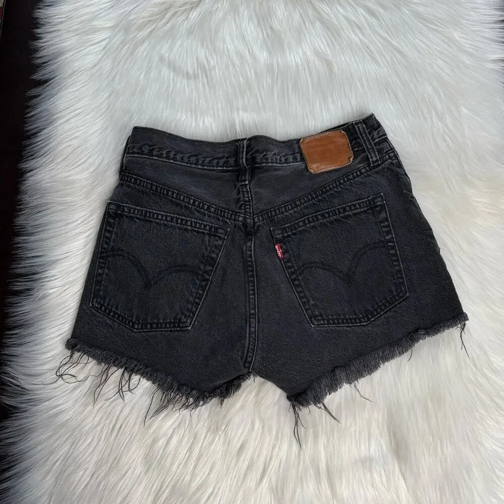 Levi’s Darkest Hour High Rise Cut Offs